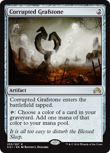 Corrupted Grafstone - Shadows over Innistrad