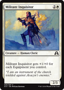 Militant Inquisitor - Shadows over Innistrad