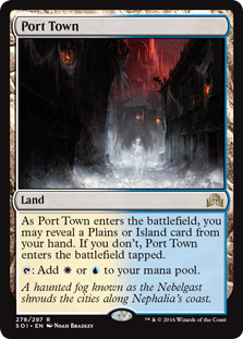 Port Town - Shadows over Innistrad