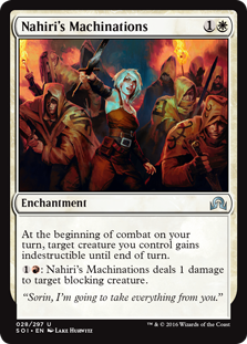 Nahiri's Machinations - Shadows over Innistrad