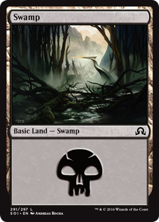 Swamp - Shadows over Innistrad