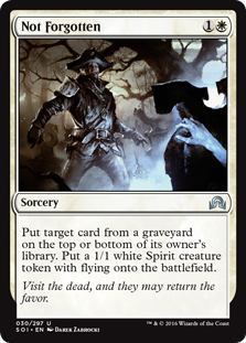 Not Forgotten - Shadows over Innistrad