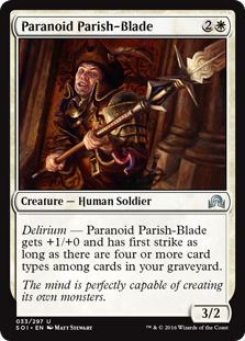 Paranoid Parish-Blade - Shadows over Innistrad