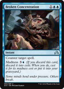 Broken Concentration - Shadows over Innistrad