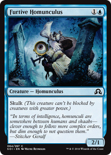 Furtive Homunculus - Shadows over Innistrad