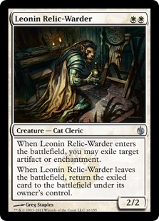 Leonin Relic-Warder - Mirrodin Besieged