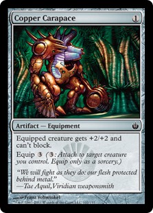 Copper Carapace - Mirrodin Besieged