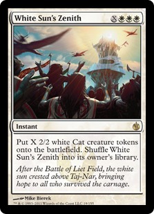 White Sun's Zenith - Mirrodin Besieged