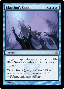 Blue Sun's Zenith - Mirrodin Besieged