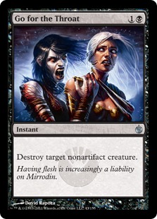 Go for the Throat - Mirrodin Besieged