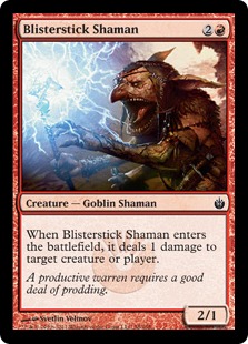 Blisterstick Shaman - Mirrodin Besieged