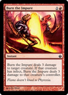 Burn the Impure - Mirrodin Besieged