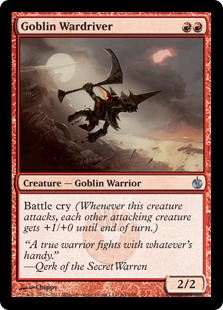 Goblin Wardriver - Mirrodin Besieged