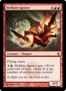 Hellkite Igniter - Mirrodin Besieged