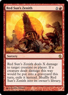 Red Sun's Zenith - Mirrodin Besieged