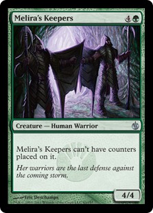 Melira's Keepers - Mirrodin Besieged