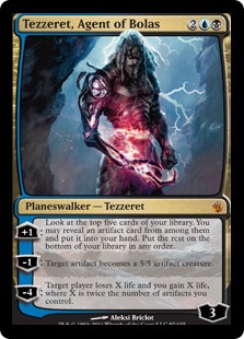 Tezzeret, Agent of Bolas - Mirrodin Besieged