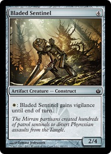 Bladed Sentinel - Mirrodin Besieged