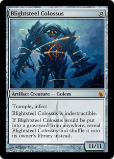 Blightsteel Colossus - Mirrodin Besieged