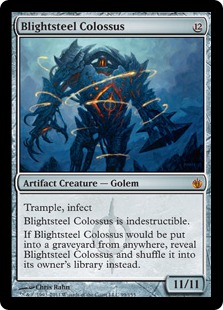 Blightsteel Colossus - Mirrodin Besieged