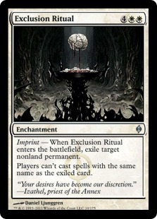 Exclusion Ritual - New Phyrexia