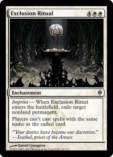 Exclusion Ritual - New Phyrexia