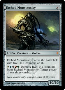 Etched Monstrosity - New Phyrexia