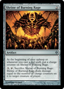 Shrine of Burning Rage - New Phyrexia