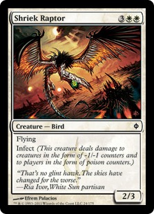 Shriek Raptor - New Phyrexia