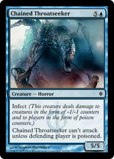 Chained Throatseeker - New Phyrexia