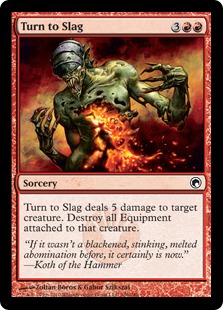 Turn to Slag - Scars of Mirrodin