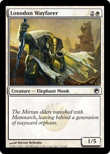 Loxodon Wayfarer - Scars of Mirrodin