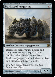 Darksteel Juggernaut - Scars of Mirrodin