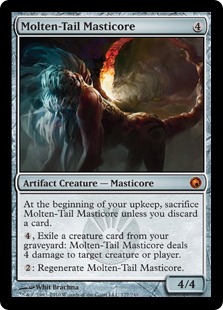 Molten-Tail Masticore - Scars of Mirrodin