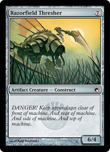 Razorfield Thresher - Scars of Mirrodin