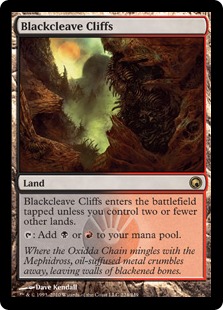 Blackcleave Cliffs - Scars of Mirrodin