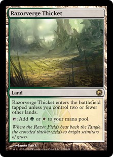 Razorverge Thicket - Scars of Mirrodin