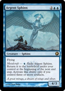 Argent Sphinx - Scars of Mirrodin