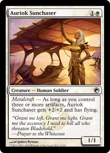 Auriok Sunchaser - Scars of Mirrodin