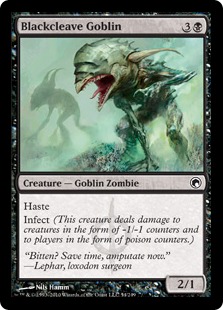 Blackcleave Goblin - Scars of Mirrodin