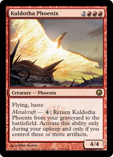 Kuldotha Phoenix - Scars of Mirrodin