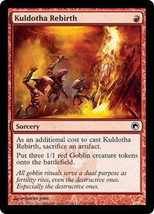 Kuldotha Rebirth - Scars of Mirrodin