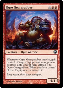 Ogre Geargrabber - Scars of Mirrodin
