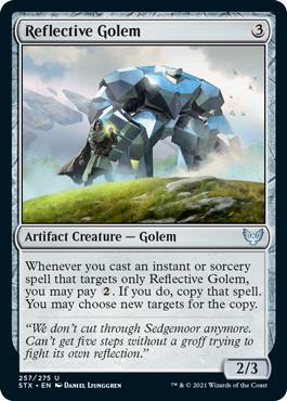 Reflective Golem - Strixhaven: School of Mages