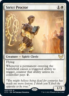 Strict Proctor - Strixhaven: School of Mages