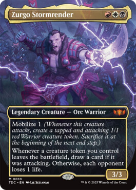 Zurgo Stormrender - Tarkir: Dragonstorm Commander