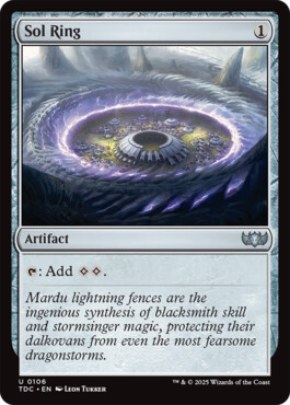 Sol Ring - Tarkir: Dragonstorm Commander