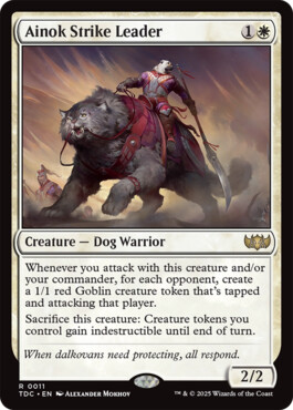 Ainok Strike Leader - Tarkir: Dragonstorm Commander