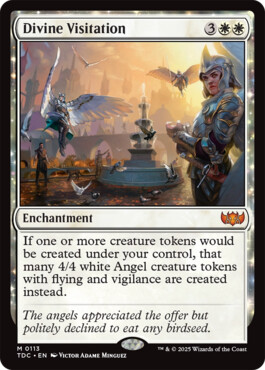 Divine Visitation - Tarkir: Dragonstorm Commander