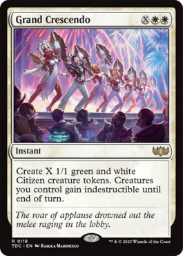 Grand Crescendo - Tarkir: Dragonstorm Commander
